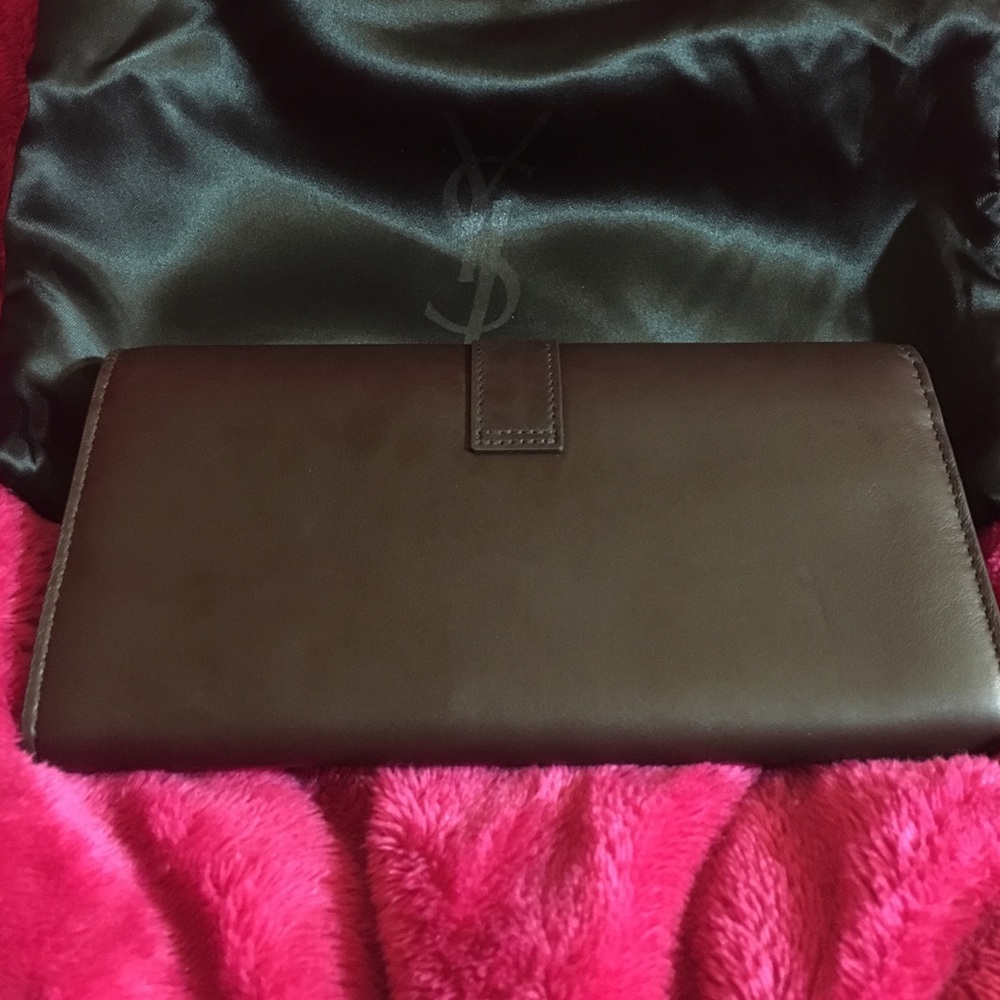 New YSL Chyc Leather Wallet - Picture 2 of 3